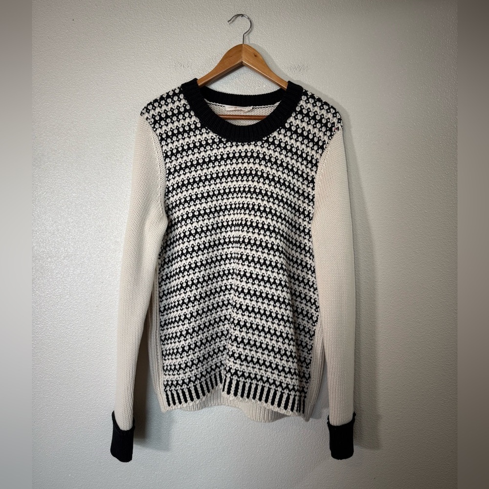 Tory Burch Chunky Wool Blend Sweater XL